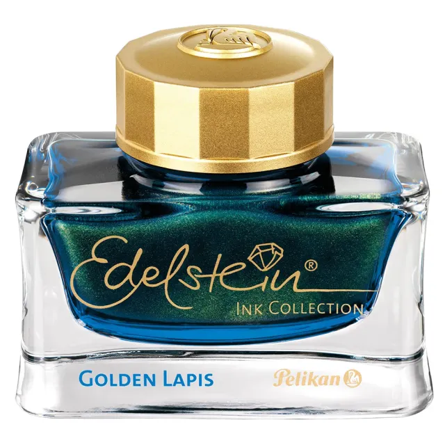【Pelikan】EDELSTEIN 逸彩系列 2024年度色 墨水(GOLDEN LAPIS 青金石)(EDELSTEIN)
