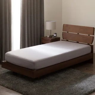 【NITORI 宜得利家居】伸縮床包 N FIT FT01 PREMIUM GY 雙人加大(伸縮床包 床包 N FIT)