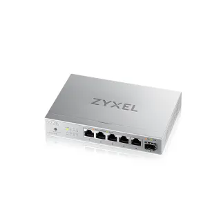 【ZyXEL 合勤】XMG-105 6埠 Multi-Gig 無網管 交換器(1埠10G SFP+ 5埠2.5G RJ45)