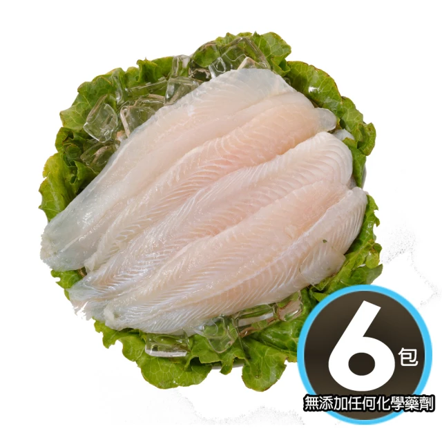 上野物產 特選巴沙魚丁 x10包(350g±10%/包 巴沙