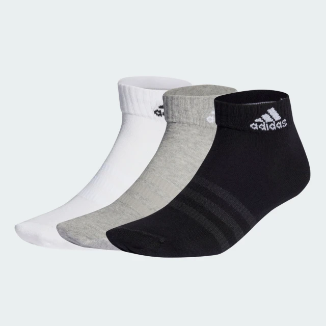 adidas 愛迪達 基本款短襪 三雙 MID ANKLE 