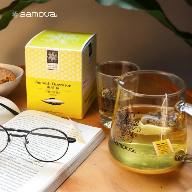 【samova 歐洲時尚茶飲】Space 三角立體茶包/三盒30包入(洋甘菊茶/水果茶/綠茶/綠國寶茶)