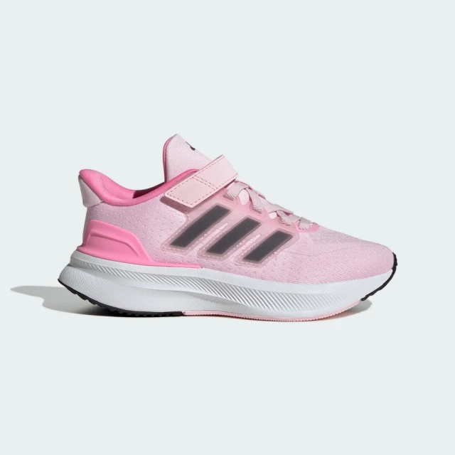 adidas 愛迪達 運動鞋 童鞋 中童 兒童 魔鬼氈 ULTRARUN 5 EL C 粉 IF4147