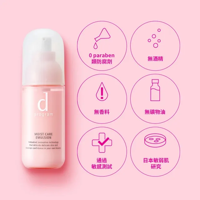 【d program 敏感話題】益生乳液Ｎ100ml(均衡/淨荳/滋潤任選)