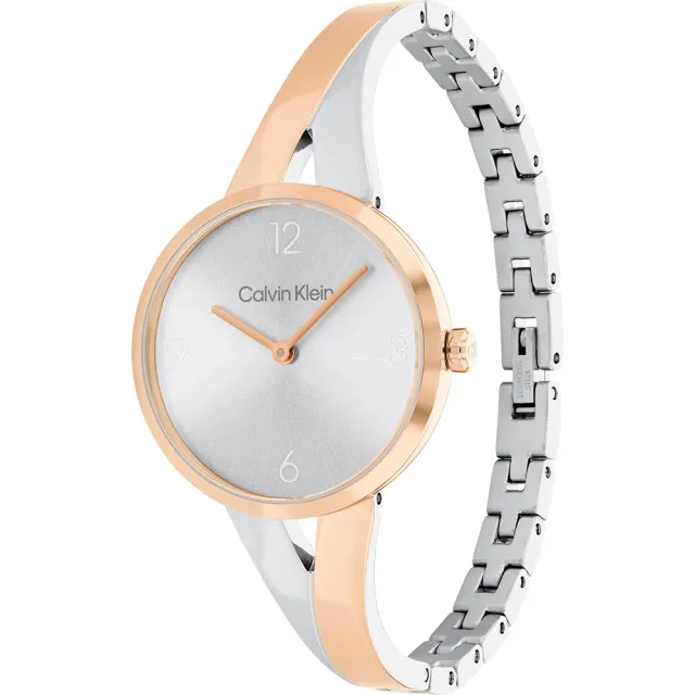 【CALVIN KLEIN】CK 雙色女錶-30mm(25100028)