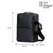 【Samsonite 新秀麗】SUB-LIM 商務防水防刮面料背提兩用筆電後背包/電腦包/手提包/公事包15.5吋(多色可選)