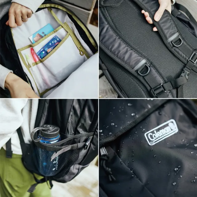 【Coleman】健行者15後背包 CM-05852(胡桃黃)
