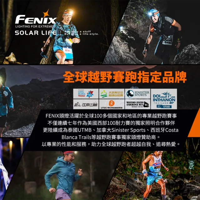 【Fenix】HM65R-T V2.0 1600流明超輕鎂合金越野跑頭燈 附原廠18650電池1顆(夜跑頭燈 防水跑步頭燈)