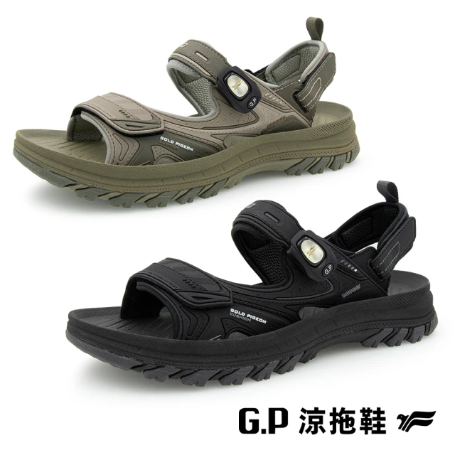 G.P 男款綠藻科技舒適磁扣兩用涼拖鞋G9584M(SIZE:40-44)