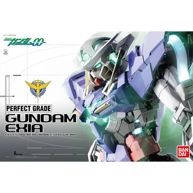 【BANDAI】BANDAI 機動戰士鋼彈00 PG 1/60 GUNDAM EXIA GN-00 能天使鋼彈(BANDAI)