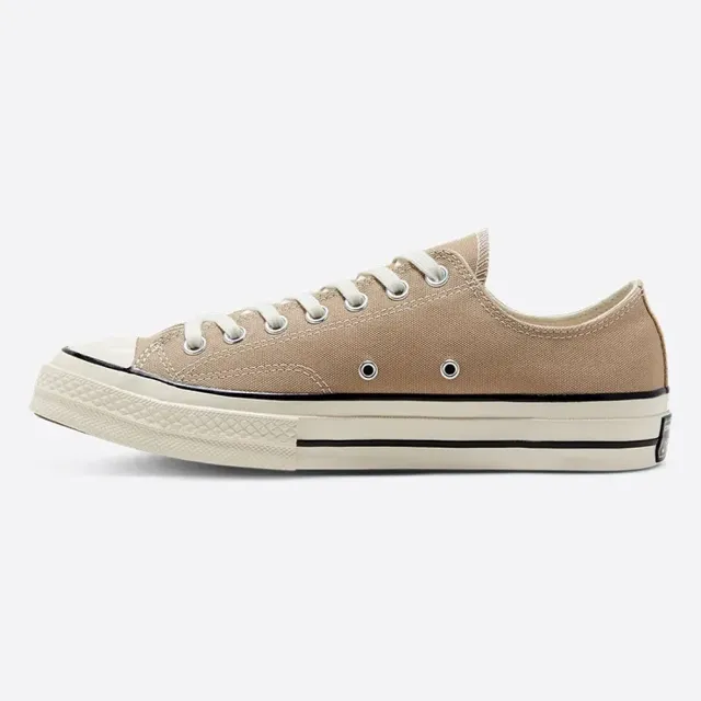 【CONVERSE】CHUCK 70 OX NOMAD KHAKI/EGRET/BLACK 休閒鞋 男鞋 女鞋 棕色 奶茶色(168505C)