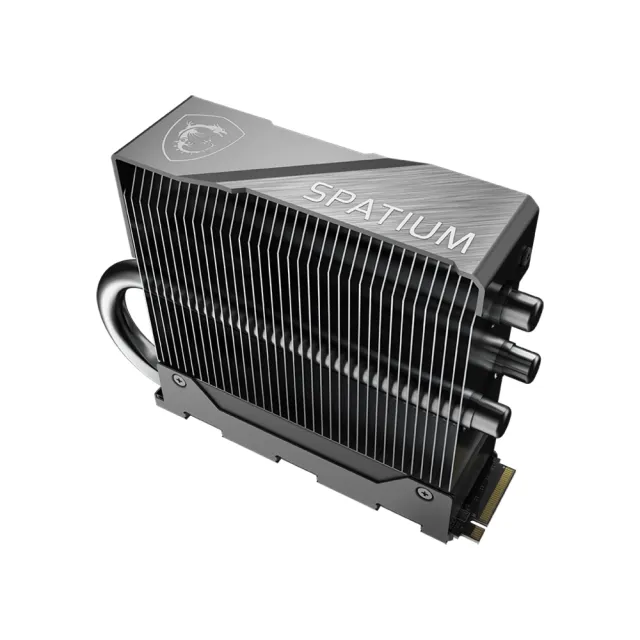 【MSI 微星】SPATIUM M570 Pro FROZR 2TB M.2 2280 PCIe 5.0 ssd固態硬碟 (讀12400M/寫11800M) *含散熱器
