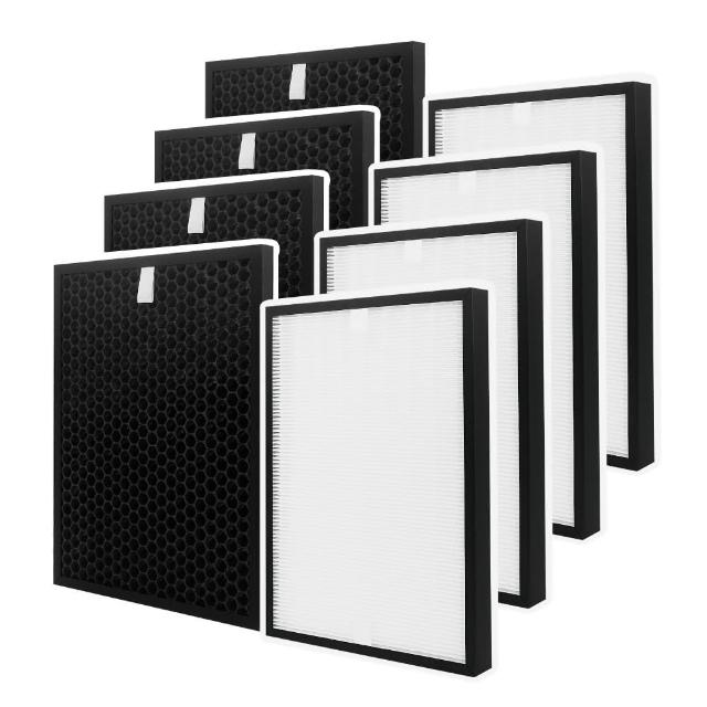 【蟎著媽】濾網4套優惠組(適用 Honeywell HPA710 HPA710WTW HPA-710WTW 空氣清淨機)