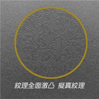 【CLEAN 克林】進口黑卡壓紋美學紙 400磅 A4 20張/包(三款可選 黑紙 立體 手感紙 手作 美術紙)