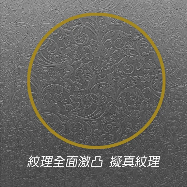 【CLEAN 克林】進口黑卡壓紋美學紙 400磅 A4 20張/包(三款可選 黑紙 立體 手感紙 手作 美術紙)