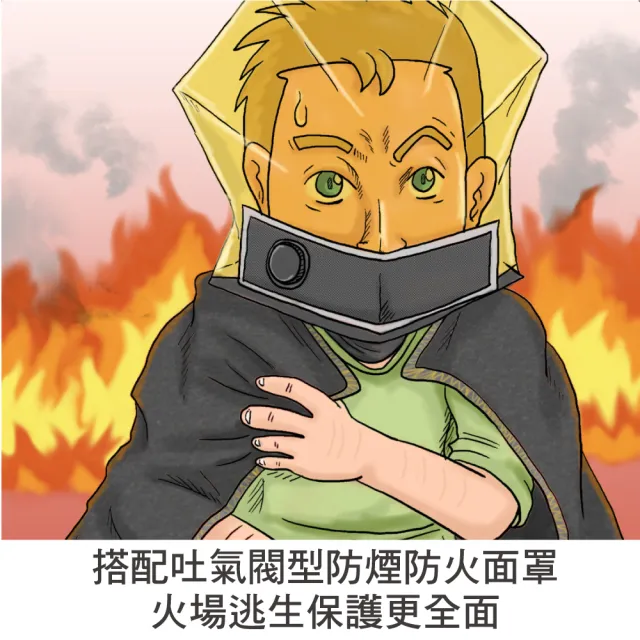 【正德防火】台製大型防火│滅火毯-滅火.逃生兩用(200cmX150cmX0.3cm)