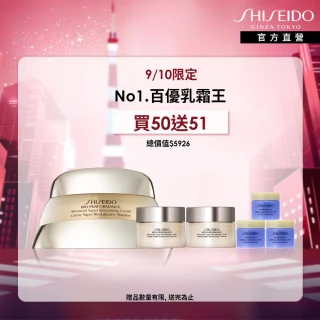 【SHISEIDO 資生堂國際櫃】百優精純乳霜50ml(保濕乳霜/抗老乳霜/玻尿酸添加)