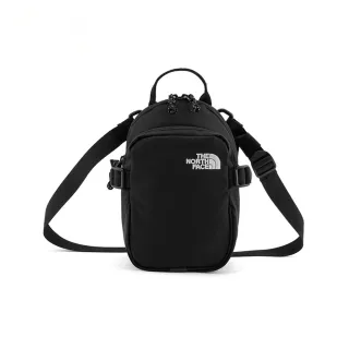 【The North Face 官方旗艦】北面男女款黑色輕便舒適背負多隔層休閒單肩包｜8C6FKX7(斜背包)