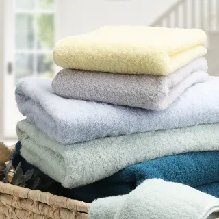 【mo select】日本製今治薩馬爾罕長纖棉1+1組(浴巾x1+毛巾x1)(獨家雙認證/近零棉絮/超吸水/ 親膚不掉毛)