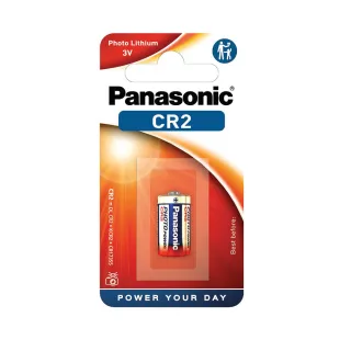 【Panasonic 國際牌】3V 一次性鋰電池 CR2/CR2A(1卡1顆)