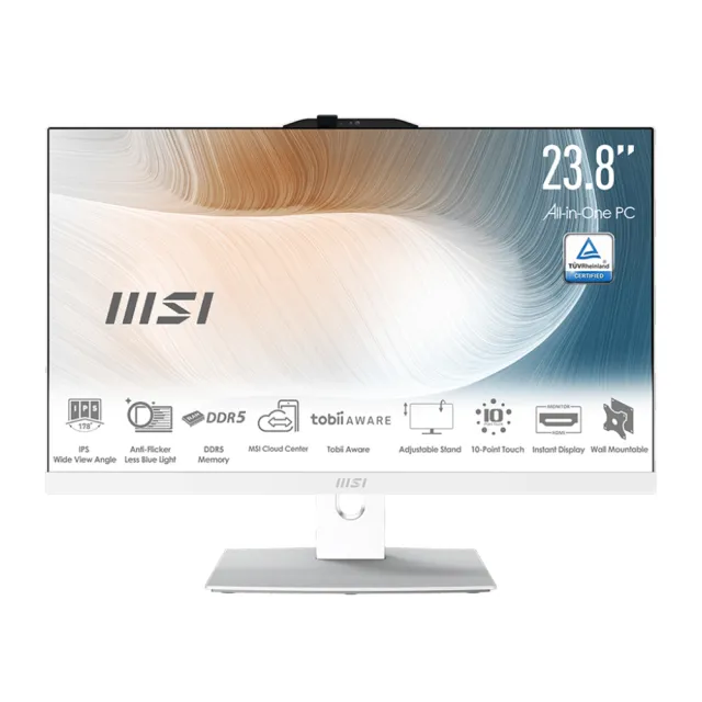 【MSI 微星】24型 i5 觸控液晶電腦(Intel Core 5 120U/8G/1T SSD/W11P/Modern AM242TP 1M-1211TW)