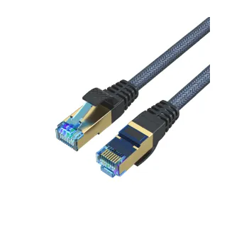 【POLYWELL】CAT8 40Gbps 超高速網路編織線 /7米