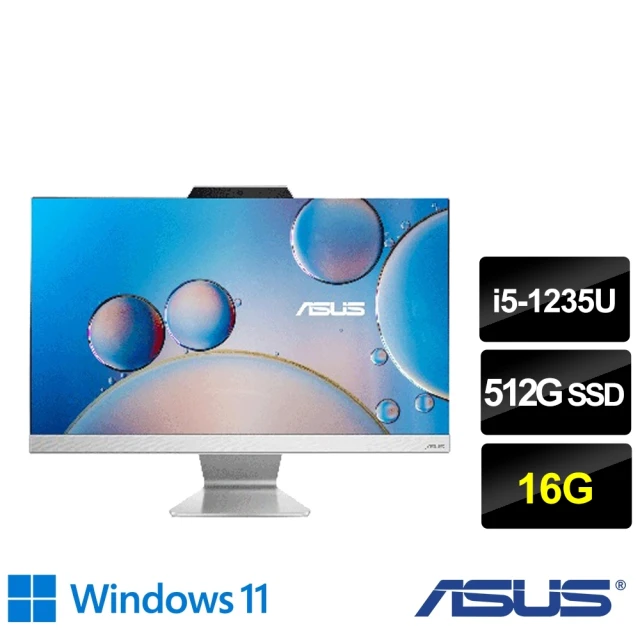 ASUS 華碩 福利品 24型i7十核液晶電腦(i7-125