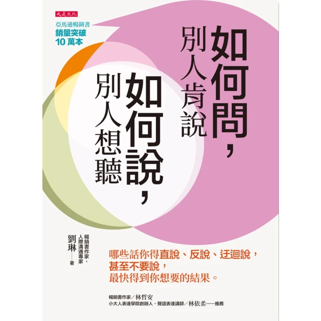 【MyBook】如何問，別人肯說；如何說，別人想聽(電子書)