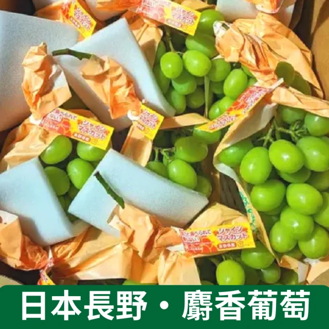 聚甜 彰化溪湖巨峰葡萄5斤禮盒x4箱(約4~5包/箱_產地直