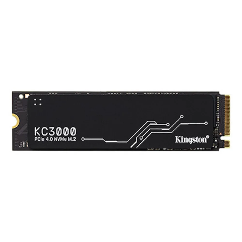 【Kingston 金士頓】搭ARCTIC 散熱膏 ★ KC3000 1TB PCIe 4.0 ssd固態硬碟(讀7000M/寫6000M)