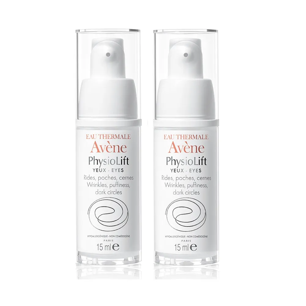 【Avene 雅漾官方直營】逆齡緊緻眼霜15ml_2入組(A醛抗初老)