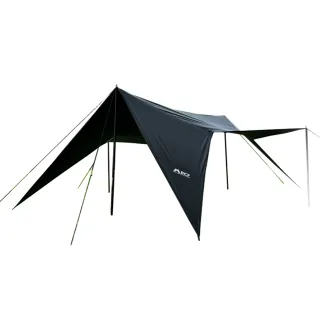 【MB露營狂】星域黑鷹碟型天幕 660x500(天幕 黑膠天幕 碟型 露營 逐露天下)