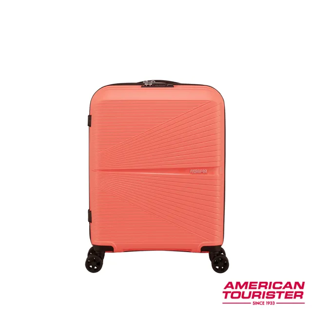 【AMERICAN TOURISTER 美國旅行者】20吋AIRCONIC超輕量PP耐衝擊防潑水拉鍊登機箱/行李箱(多色可選)