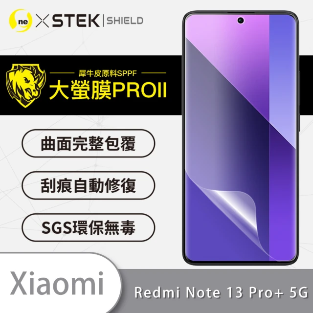 o-one XiaoMi小米 redmi Note13 Pro+ 5G 滿版手機螢幕保護貼