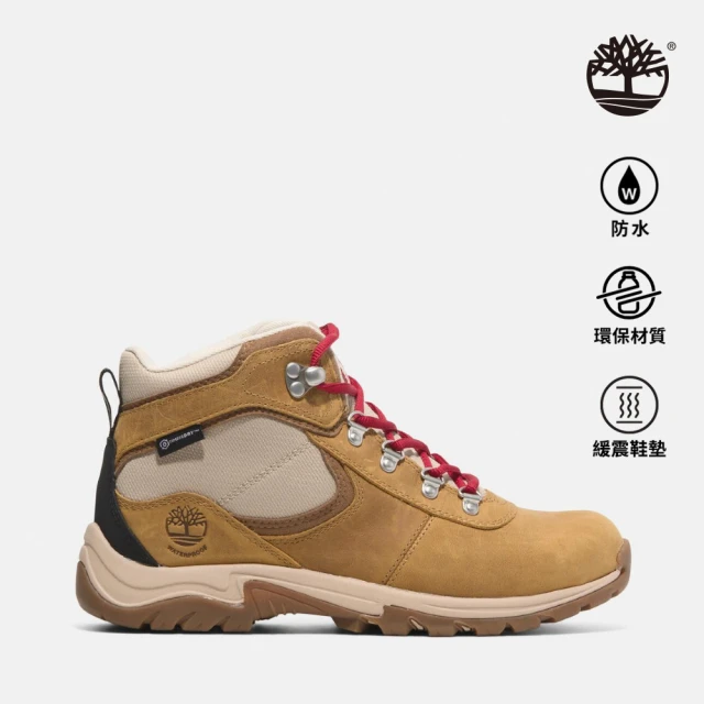 Timberland 女款淺米色Lincoln Peak防水