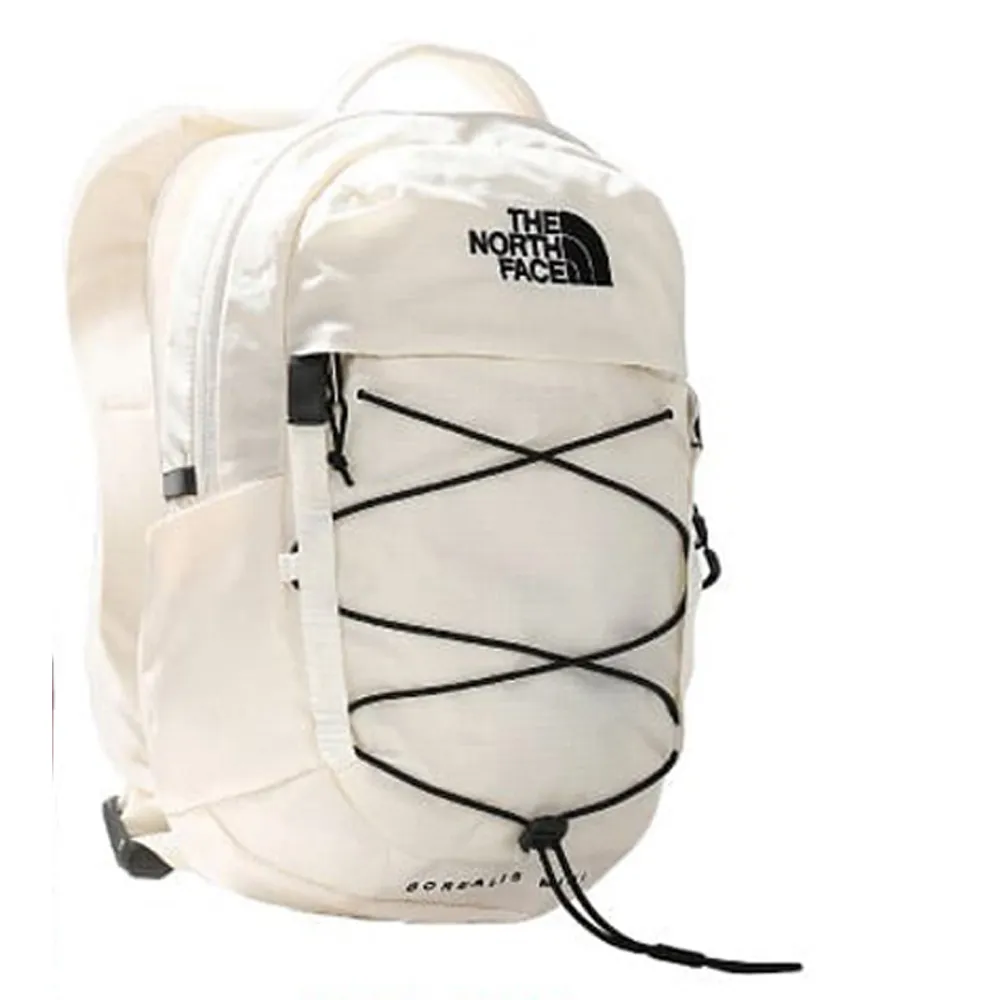 【The North Face】BOREALIS MINI 輕便小巧休閒後背包10L.平板電腦背包.日用雙肩背包(52SW-4Q7 梔子白 N)