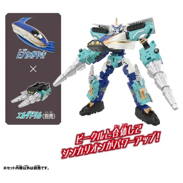 【TAKARA TOMY】PLARAIL 鐵道王國 新幹線變形機器人 變革世代 E7 光輝號(多美火車)