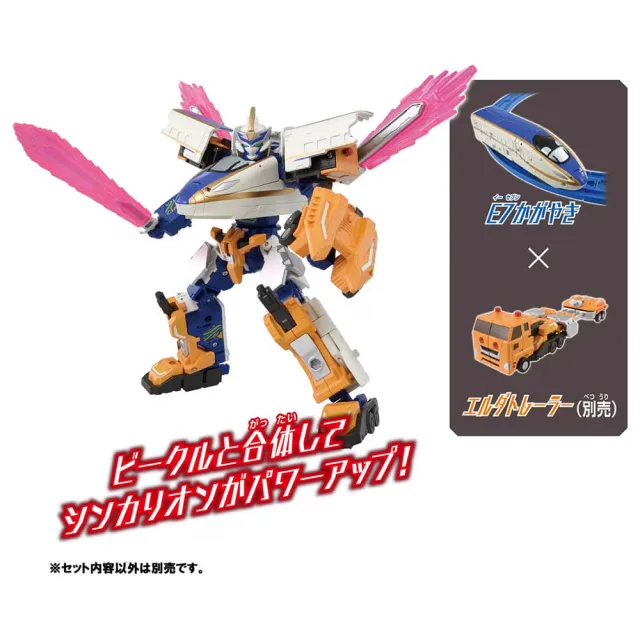 【TAKARA TOMY】PLARAIL 鐵道王國 新幹線變形機器人 變革世代 E7 光輝號(多美火車)