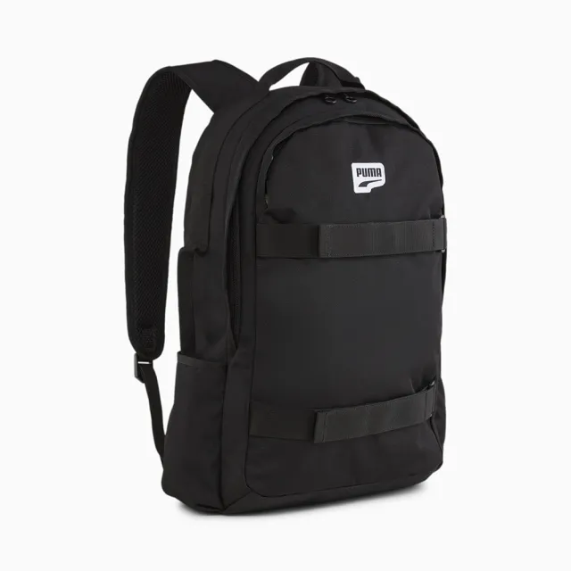 【PUMA】PUMA 後背包 運動包 書包 旅行包 登山包 黑(09025501)