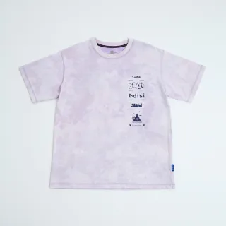 【ADISI】中性冰感消臭快乾短袖混紡棉T AL2411074 渲染薰衣草(抗UV 微涼感 速乾 抗菌 除臭 機能棉 抗靜電)