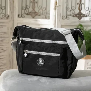 【Kinloch Anderson 金安德森】迷霧森林 大容量斜側包(黑色)