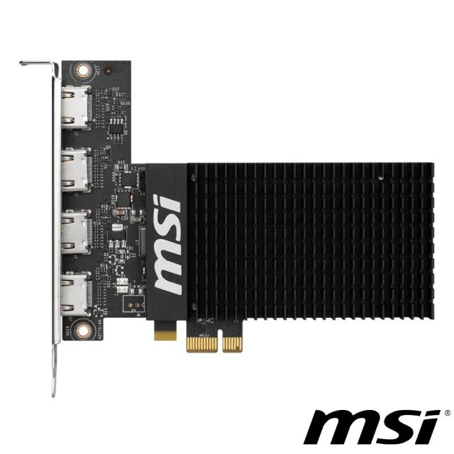 【MSI 微星】GT 710 2GD3H 4HDMI 顯示卡