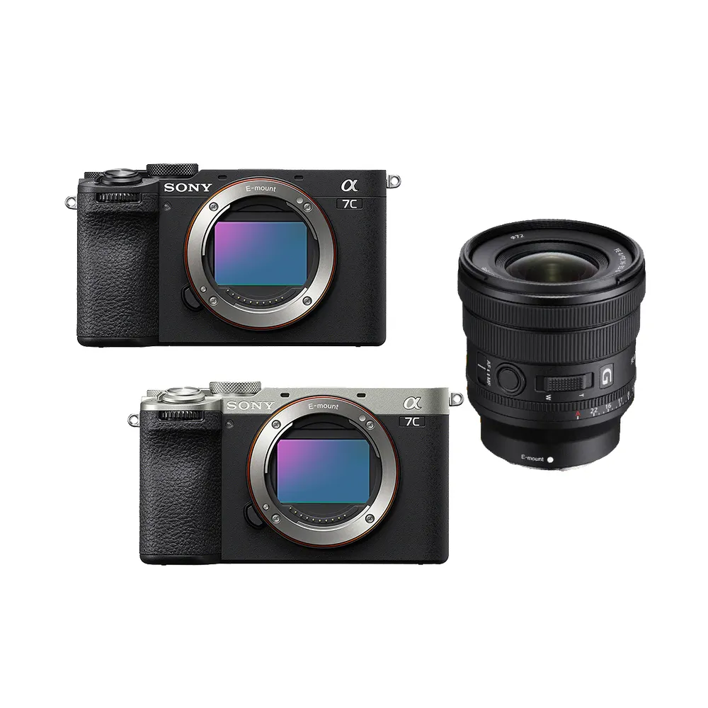 電動變焦組★【SONY 索尼】小型全片幅相機 ILCE-7CM2+16-35mm F4電動變焦G鏡頭