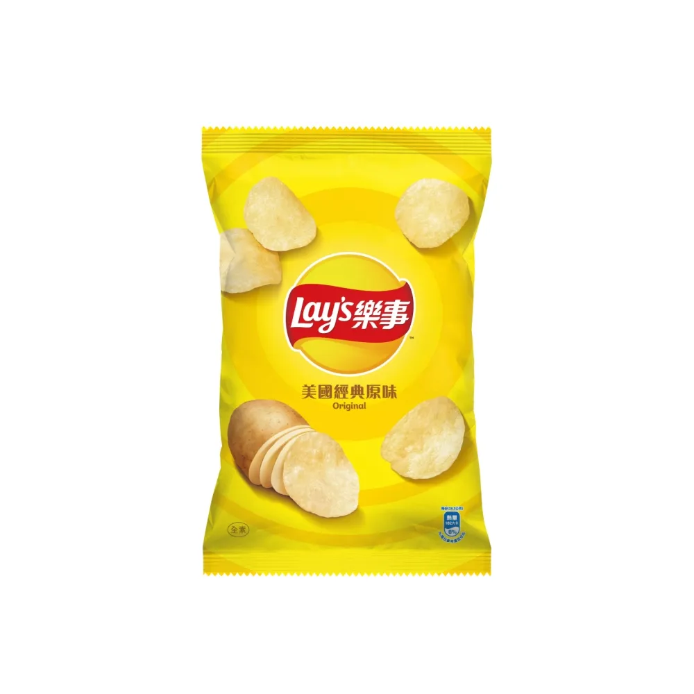 【Lay’s 樂事】樂事美國經典原味洋芋片85g/包