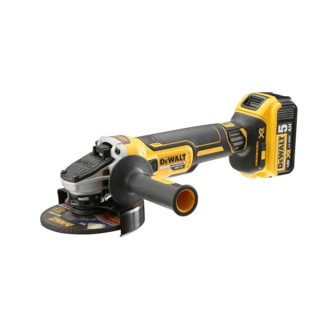 【DEWALT 得偉】20Vmax XR無碳刷砂輪機 槳式開關(DCG406P2)