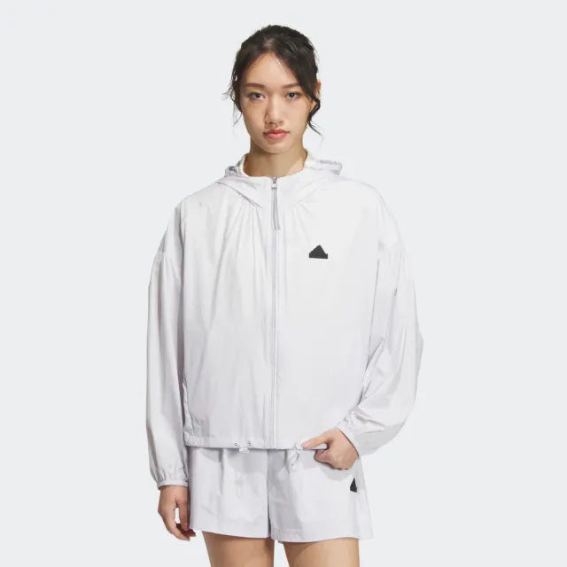 【adidas 官方旗艦】抗UV 連帽外套 防曬外套 女 IM8835