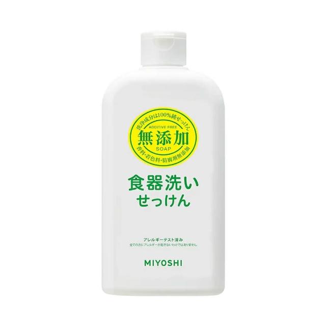 【台隆手創館】MiYOSHi無添加餐具洗潔精370mL(洗碗精)