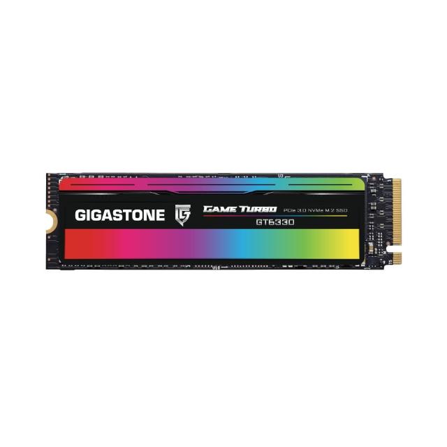 【GIGASTONE 立達】GT6330 500GB PCIe Gen3 GAME TURBO M.2固態硬碟(3000MB/s/五年保固/NVMe SSD)