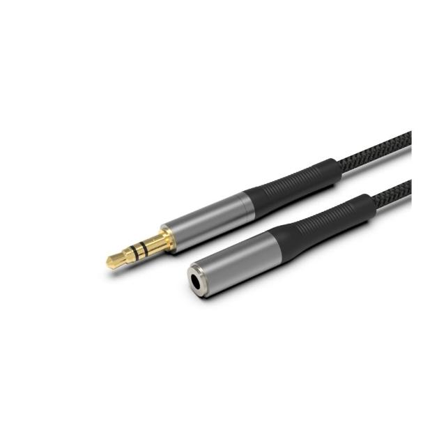 【POLYWELL】3.5mm AUX音源延長線 公對母 三極 /5M
