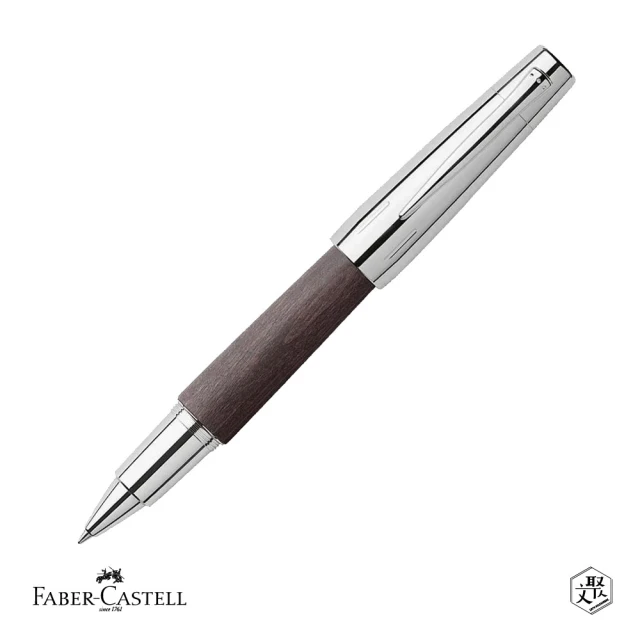 Faber-Castell E-MOTION 梨木鋼珠筆 黑色 免費刻字(原廠正貨)